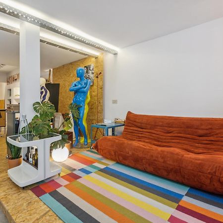 Cosy Art Studio Near Station With Bikes And Garden Gante Exterior foto